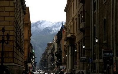 Neve a Palermo